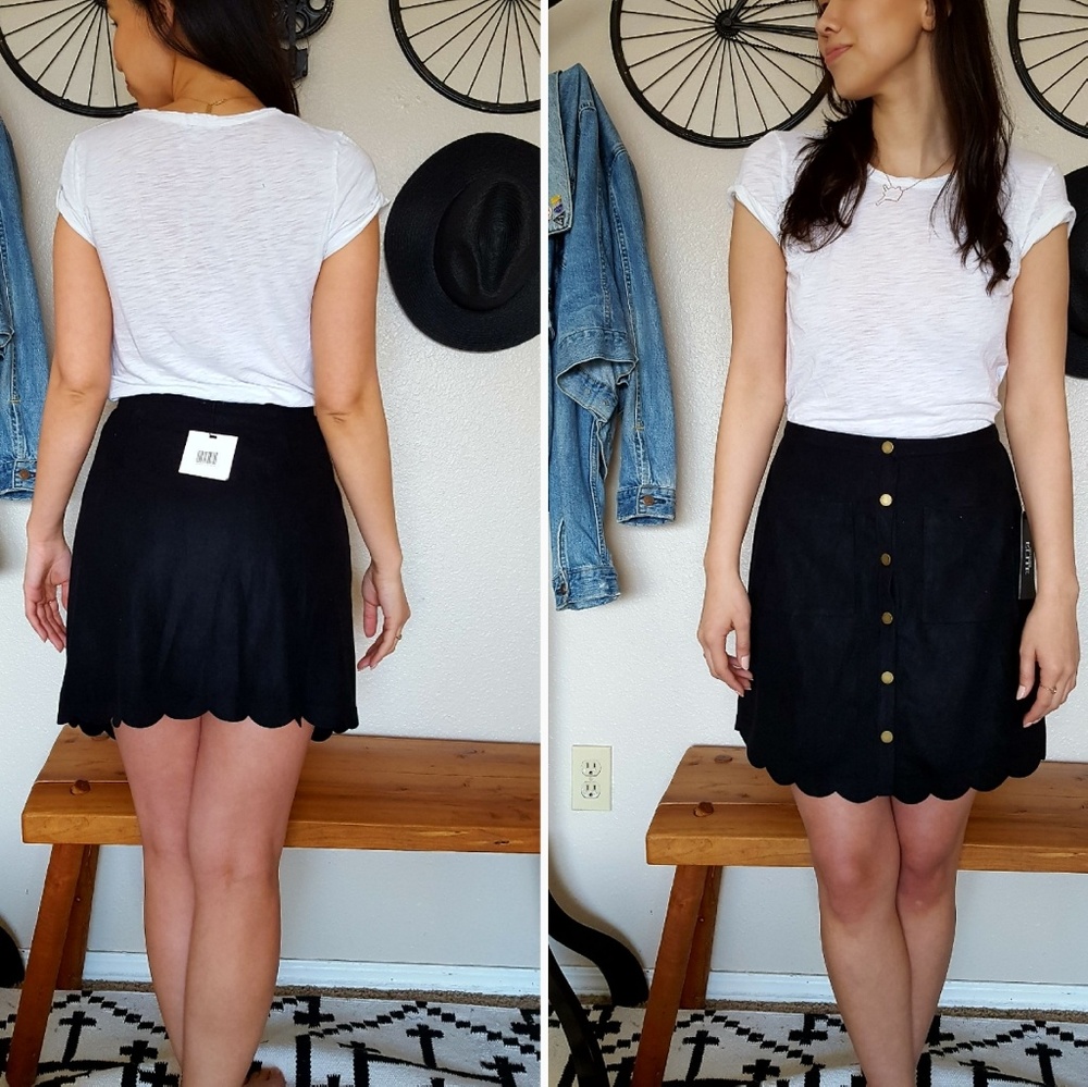 Black skirt